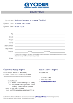 kayıt formu