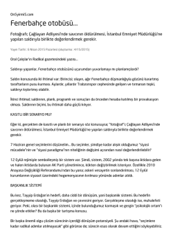 Fenerbah&ccedil;e otob&uuml;s&uuml;