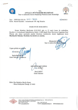 132 - Antalya Belediyesi