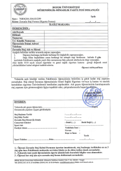 Bozok &Uuml;niversitesi M&uuml;hendislik