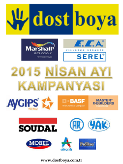 DB 2015 - Nisan Ayı Fırsat &Uuml;r&uuml;nleri i&ccedil;in tıklayın.