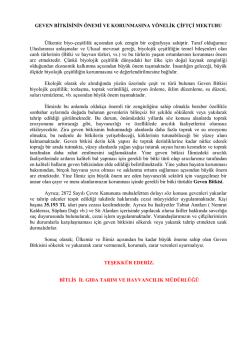 geven &ccedil;ift&ccedil;i mektubu - Bitlis İl Gıda Tarım ve Hayvancılık M&uuml;d&uuml;rl&uuml;ğ&uuml;