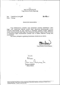 sayı :53065925-61299-2ı9 29./922015