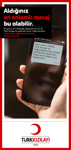 Aldığınız en anlamlı mesaj bu olabilir.