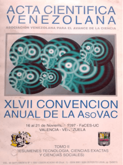 Page 1 CONVENCION XLVH ANUAL DE I_A ASOVAC $meme S