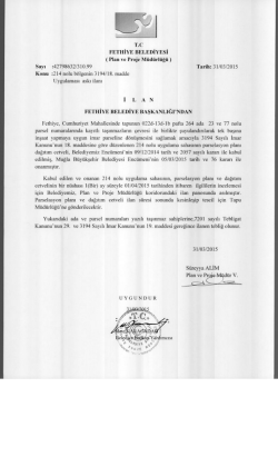 Detay dosyası i&ccedil;in tklayınız.