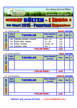 TAKIMLAR TAKIMLAR TAKIMLAR Bahtınız a&ccedil;ık, şansınız bol olsun