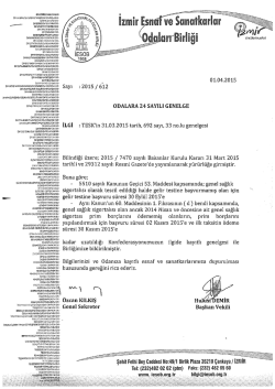 2015/24 - S&uuml;re Uzatımı
