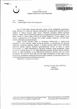 saĞı-ııarasında sağlık turizmi