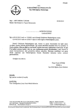 &ouml;nemli-mart ayı mal hizmet yapım harcamaları 30.03.2015 09:45
