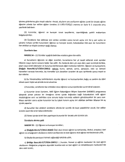 i~letme giderlerine gore tespit ederler. Ancak, okullarm ara