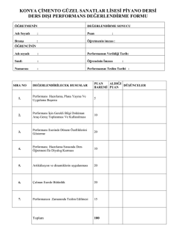 konya &ccedil;imento g&uuml;zel sanatlar lisesi piyano dersi ders dışı