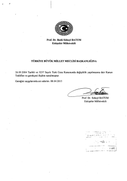 eskişehir mv. s&uuml;heyl batum`un 5237 sayılı t&uuml;rk ceza kanununda