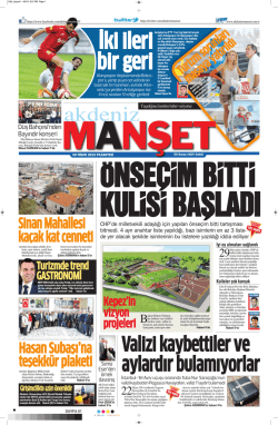 Sinan Mahallesi ka&ccedil;ak kat cenneti