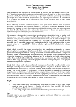Pratik &Ccedil;alışma - İstanbul &Uuml;niversitesi | Hukuk Fak&uuml;ltesi