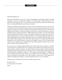 EDİT&Ouml;RDEN - JournalAgent