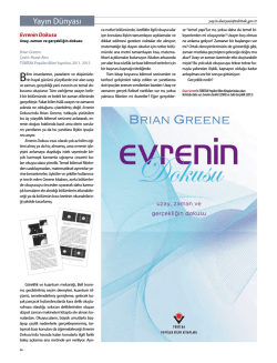 Evrenin Dokusu Uzay, zaman ve ger&ccedil;ekliğin