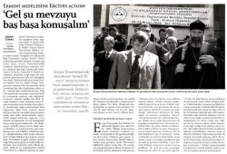 cGel Şu mevzuyu bas basa konuşalım&rdquo;
