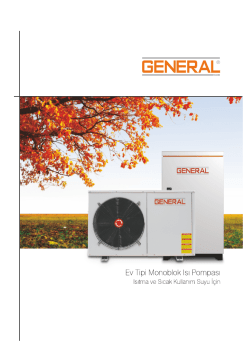 GENERAE - ısı pompası