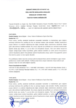 &yuml;şGHO-tan1t1m formu tadil metni