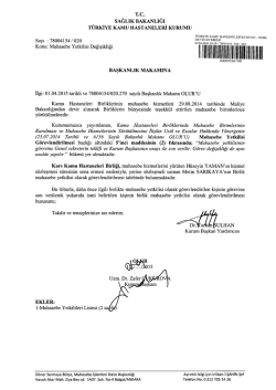 A&ccedil; - T&uuml;rkiye Kamu Hastaneleri Kurumu