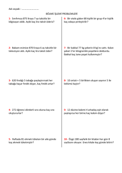 matematik problemleri