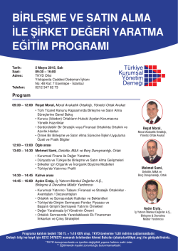 İndir - TKYD - T&uuml;rkiye Kurumsal Y&ouml;netim Derneği