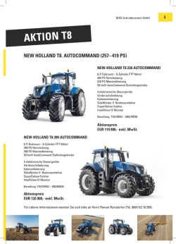 aktion t8 new holland t8. autocommand