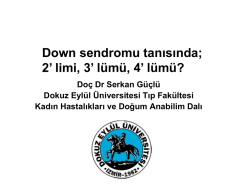 Tarama testlerinin karşılaştırılması