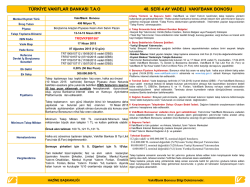 Haftalık bilan&ccedil;o b&uuml;y&uuml;kl&uuml;k değişimi ve kur etkisi