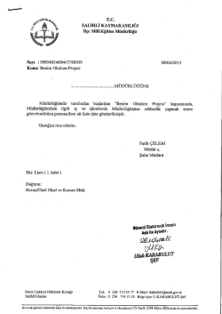 sALİHLİ KAYMAKAMLIĞI - Salihli İl&ccedil;e Milli Eğitim M&uuml;d&uuml;rl&uuml;ğ&uuml;