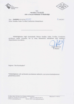 Q, - Manisa Aile ve Sosyal Politikalar İl M&uuml;d&uuml;rl&uuml;ğ&uuml;