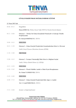 21 nisan 2015 tarihli eğitim programına ulaşmak i&ccedil;in