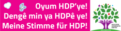 Meine Stimme f&uuml;r HDP!