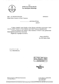 Konuyla ilgili yazı i&ccedil;in tıklayınız.