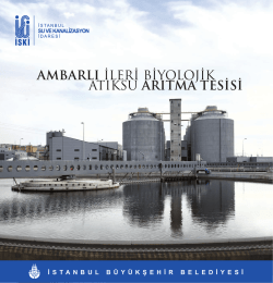 ambarlı ileri biyolojik atıksu arıtma tesisi