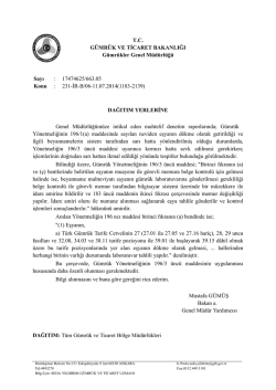 G&uuml;mr&uuml;k Y&ouml;netmeliğinin 196/3 &uuml;nc&uuml; maddesinin uygulanması