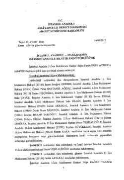 T.c. - İstanbul Barosu
