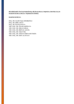 hakem kurulumuza