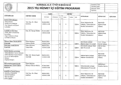 KIRIKKALE &Uuml;NİVERSİTESİ Meme