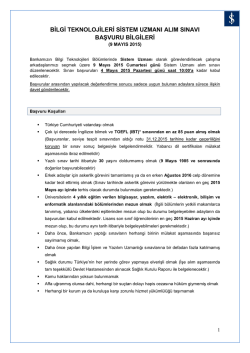 Başvuru Koşulları - T&uuml;rkiye İş Bankası