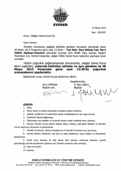 Detaylı Bilgi İ&ccedil;in TIKLAYINIZ - EYODER | Enerji Verimliliği ve