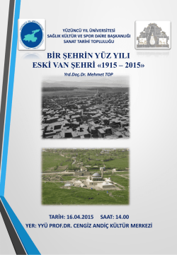 PowerPoint Sunusu - Y&uuml;z&uuml;nc&uuml; Yıl &Uuml;niversitesi