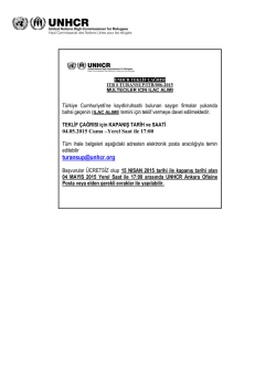 Advertising for the Invitation to Bid for Diesel Generators