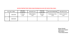 İşletme Y&ouml;netimi Tezsiz Y&uuml;ksek Lisans Programı