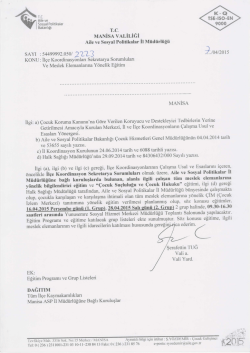 K - Q - Manisa Aile ve Sosyal Politikalar İl M&uuml;d&uuml;rl&uuml;ğ&uuml;