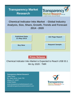 Chemical Indicator Inks Market