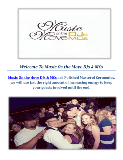 Music On the Move DJs & MCs - Djs In Sacramento