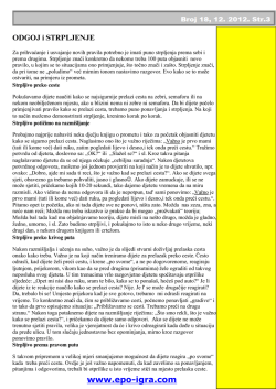 odgoj i strpljenje (pdf) - Epo-igra