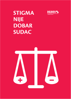 STIGMA NIJE DOBAR SUDAC - HUHIV-a
